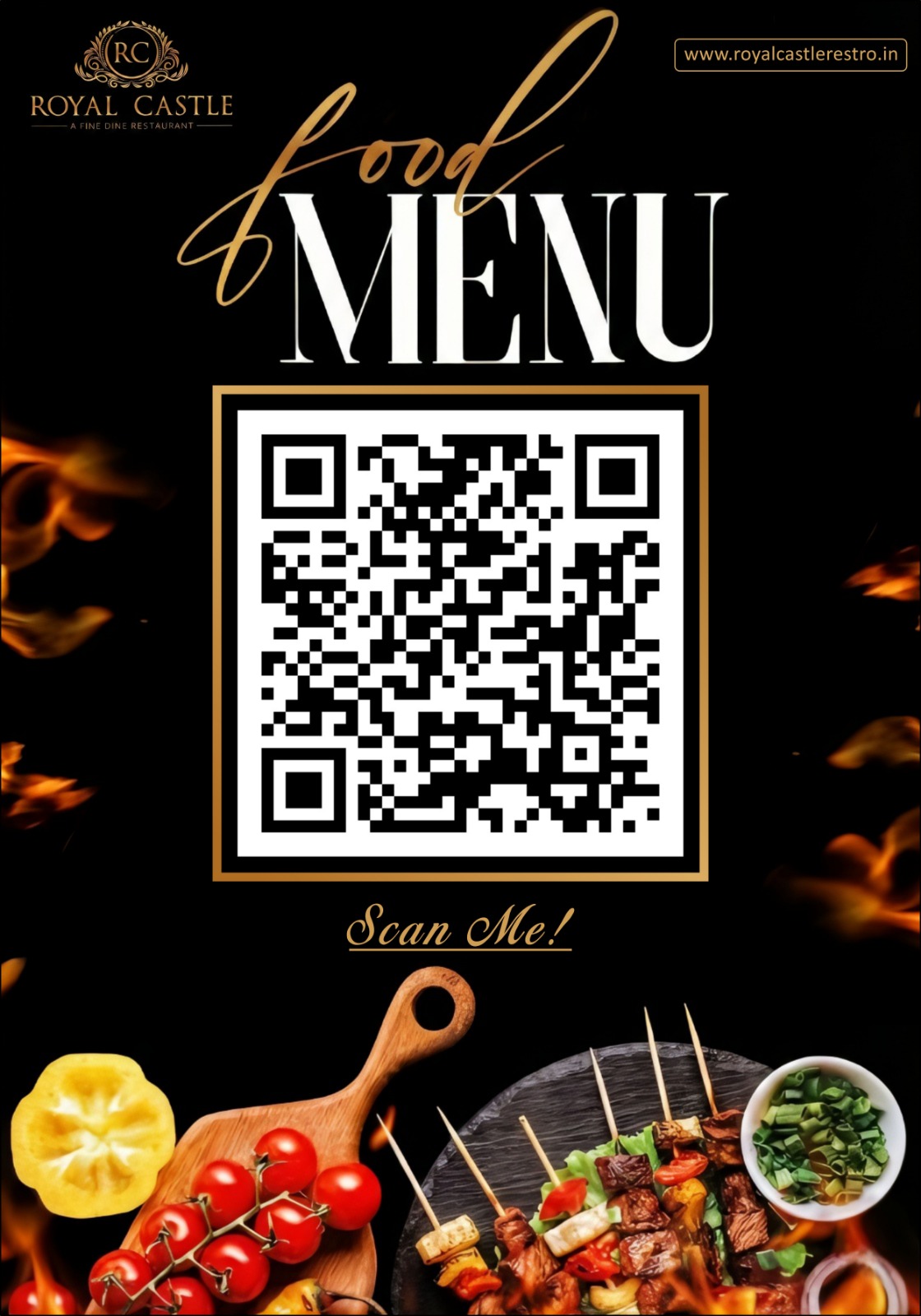 Digital Menu QR Code